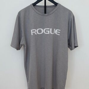 Rogue Men's Light Gray Logo Tee